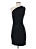 Soprano Solid Black Cocktail Dress Size S - photo 1