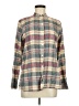 Chaps Plaid Gray Long Sleeve Button-Down Shirt Size M - photo 1