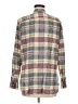 Chaps Plaid Gray Long Sleeve Button-Down Shirt Size M - photo 2