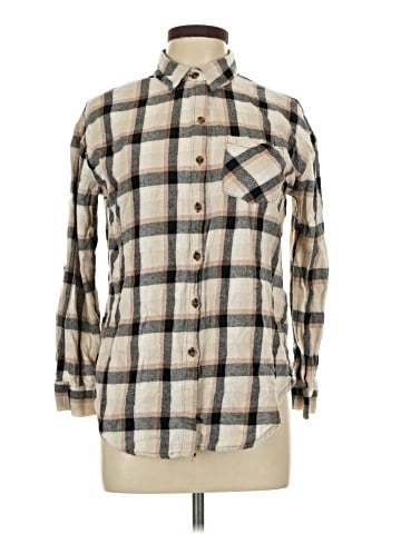 Love Notes Long Sleeve Button-Down Shirt (view 1)