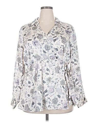 Torrid Long Sleeve Blouse (view 1)