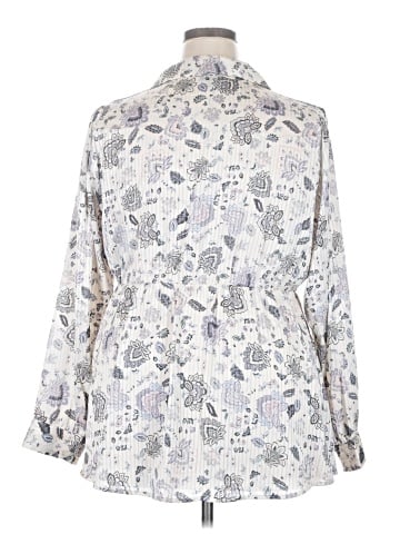 Torrid Long Sleeve Blouse (view 2)