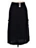 J.Jill 100% Polyester Solid Black Casual Skirt Size L - photo 2