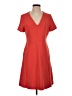 Max Mara Solid Red Casual Dress Size P (petite) - photo 1
