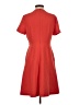 Max Mara Solid Red Casual Dress Size P (petite) - photo 2
