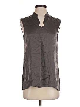 Alice + Olivia Sleeveless Silk Top