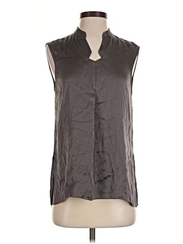 Alice + Olivia Sleeveless Silk Top (view 1)
