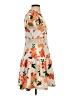 Alexia Admor Print Orange Cocktail Dress Size 4 - photo 4