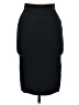 BCBGMAXAZRIA Solid Black Formal Skirt Size M - photo 2