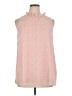 Unbranded 100% Polyester Pink Sleeveless Blouse Size XL - photo 1