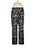Ann Taylor Floral Black Casual Pants Size 8 - photo 1