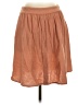 Amadi Solid Tan Casual Skirt Size S - photo 1
