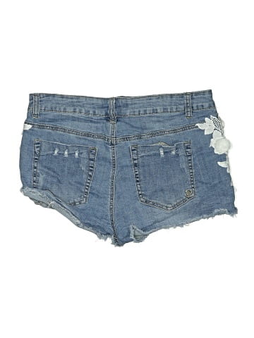 Indigo Rein Denim Shorts (view 2)