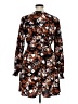 Unbranded Floral Brown Coat Size XL - photo 2