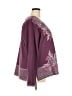 Soft Surroundings 100% Cotton Purple Jacket Size 2X - photo 4