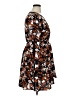 Unbranded Floral Brown Coat Size XL - photo 4