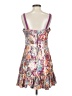 Aqua 100% Polyester Print White Cocktail Dress Size XS - photo 2