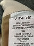 Vince. Ivory Linen Pants Size 14 - photo 8