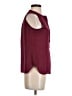 Ann Taylor LOFT 100% Polyester Burgundy Sleeveless Blouse Size S (petite) - photo 4