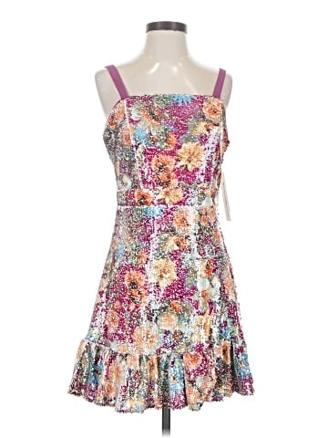 Aqua Cocktail Dress (view 1)