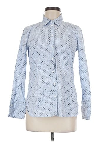 Ann Taylor Factory Long Sleeve Button-Down Shirt (view 1)