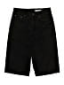 Zara Solid Black Overall Shorts Size 4 - photo 1
