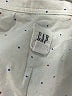Gap 100% Cotton Polka Dots Ivory Long Sleeve Button-Down Shirt Size L - photo 7