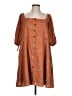 Hutch 100% Polyester Brown Casual Dress Size M - photo 1