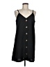 Unbranded Solid Black Casual Dress Size M - photo 1