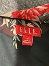 Elle 100% Polyester Black 3/4 Sleeve Blouse Size 1X - photo 7