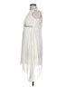 Crystal Doll 100% Polyester Ivory Cocktail Dress Size 16 - photo 5