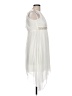 Crystal Doll 100% Polyester Ivory Cocktail Dress Size 16 - photo 4