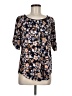 Perseption Concept Black 3/4 Sleeve Blouse Size M - photo 1