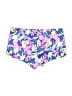 Lands' End 100% Polyester Print Purple Two Piece Swimsuit Size 12 - photo 2