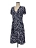 Leota Animal Print Blue Casual Dress Size M - photo 1