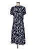 Leota Animal Print Blue Casual Dress Size M - photo 2