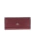 Coach 100% Leather Burgundy Leather Wallet One size - photo 1