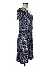 Leota Animal Print Blue Casual Dress Size M - photo 4
