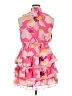 1.State 100% Polyester Pink Cocktail Dress Size XXL - photo 2