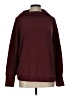 Andree by UNIT Solid Burgundy Turtleneck Sweater Size L - photo 1