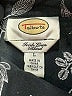 Talbots Floral Black 3/4 Sleeve Button-Down Shirt Size L - photo 7