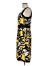 Sangria Graphic Yellow Cocktail Dress Size 10 - photo 5