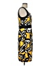 Sangria Graphic Yellow Cocktail Dress Size 10 - photo 4
