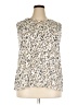 Lane Bryant Ivory Sleeveless Blouse Size 18 (3) - photo 1