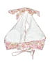 Unbranded Floral Pink Swimsuit Top Size L - photo 2