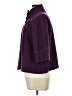 For Cynthia 100% Wool Purple Wool Coat Size L (petite) - photo 5