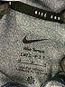 Nike 100% Polyester Gray Pullover Sweater Size M - photo 7