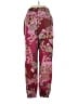 Johnny Was Floral Burgundy Casual Pants Size S - photo 2