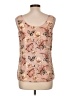 Unbranded Tan Sleeveless Blouse Size 10 - photo 2