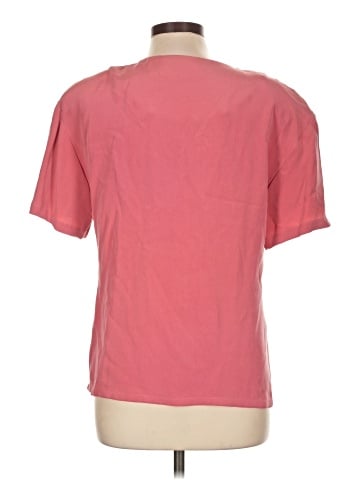 Dana Buchman Short Sleeve Silk Top (view 2)